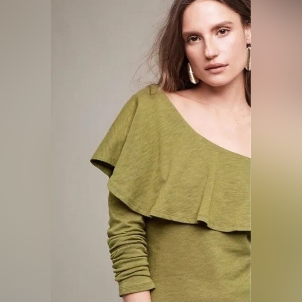 Anthropologie - Off The Shoulder Blouse - Picture 2 of 6